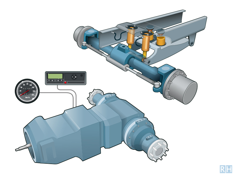 technische illustratie RDW-trekkers